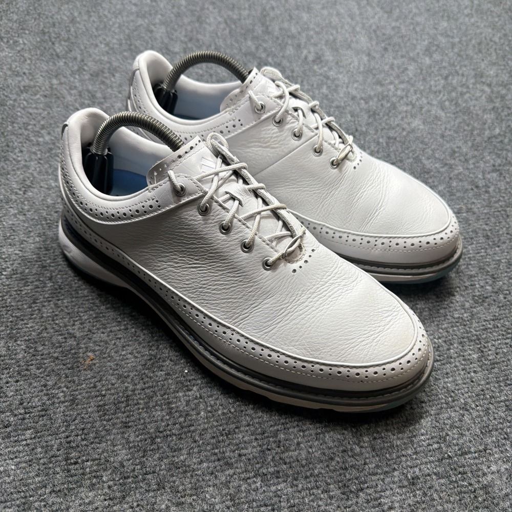 Adidas Modern Classic 80 Spikeless Golf Shoes Sz 9.5 Men'sWhite Navy ID4749 MC80